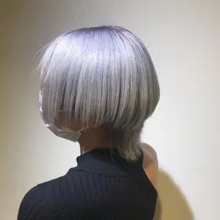 ショート FIGARO by Taylor所属・🎀𝑴𝑰𝑯𝑶 長岡/ケアカラー🎀のヘアスタイル