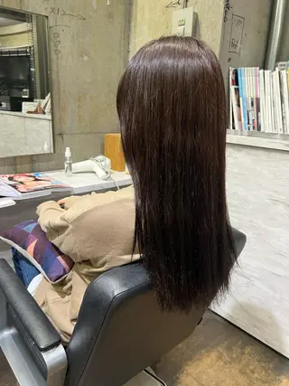 ロング ROBBY所属・松井美樹/似合わせ ガーリー・韓国のヘアスタイル