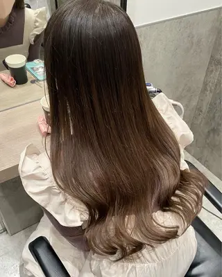 ロング カラー 💗ガーリーヘア🎀 saki💗のヘアスタイル