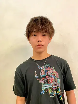 ショート メンズ misch by urban所属・髪質改善ストレート KENTOのヘアスタイル