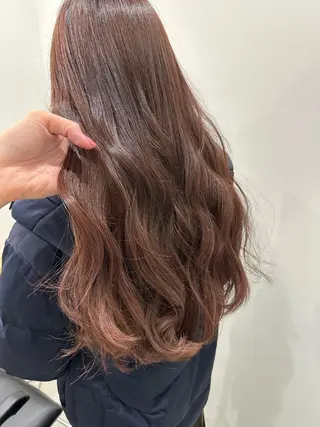 ロング カラー レイヤー/ナチュラル 💐nao.のヘアスタイル