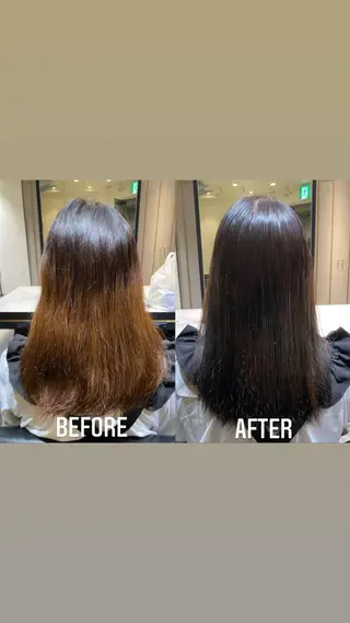 カラー 美髪×髪質改善 🖤Yukineのヘアスタイル