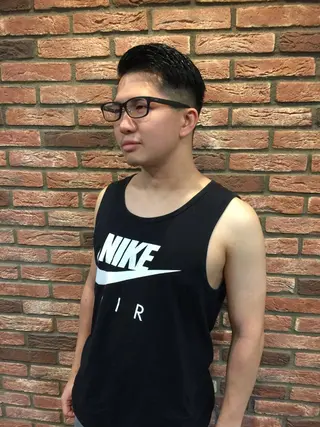 ショート 赤坂barber 古澤慶一郎【モテ髪】のヘアスタイル