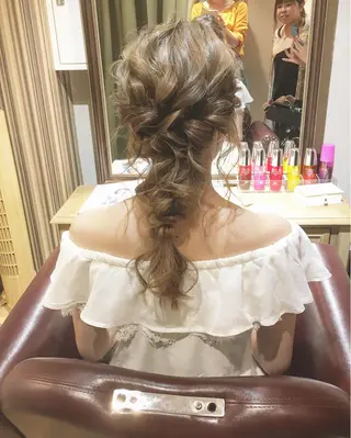 ロング 淡色ふんわりhair 新宿satomiのヘアスタイル
