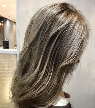 ロング カラー 縮毛矯正⭐️ 桜場裕一のヘアスタイル