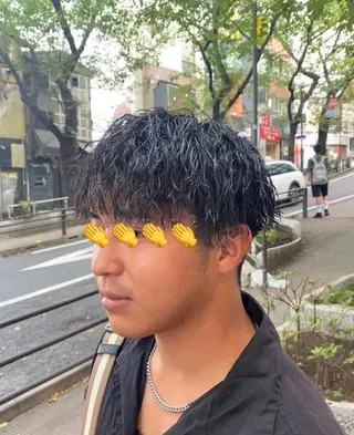 ショート パーマ マンツーマン施術🌷 透明感/HIKARIのヘアスタイル