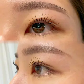 マツエク・マツパ MIRANDA fukaのマツエク・マツパデザイン