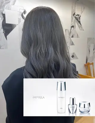 ロング カラー 長町/酸性ストレート /曲がる縮毛矯正のヘアスタイル