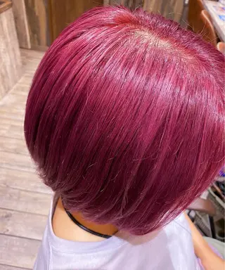 ショート カラー HAIR MAKE Y-21 久地店所属・船田 雅也のヘアスタイル