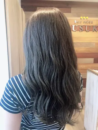 ロング カラー Ate by little所属・青木 梢のヘアスタイル