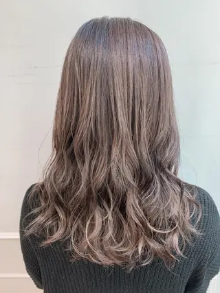 セミロング カラー 🦖鶴岡香純🦖 育休中のヘアスタイル