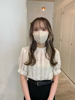 ロング ヘアアレンジ Door代官山所属・詩織/パーマ /代官山のヘアスタイル