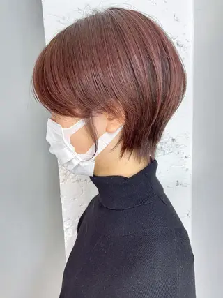 パーマ カラー ヘアアレンジ ショート ITbyALBUM 八王子店のヘアスタイル