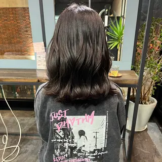 ミディアム 💘 艶モテ/丁寧 カット💘rina.のヘアスタイル