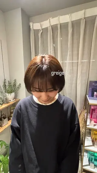 ショート cipre 萌乃のヘアスタイル