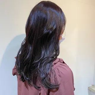 ロング カラー ヘアアレンジ 伊藤 玲衣のヘアスタイル