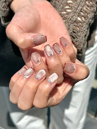 ネイル Mana  🫧 パラジェル⌇自由が丘のネイルデザイン