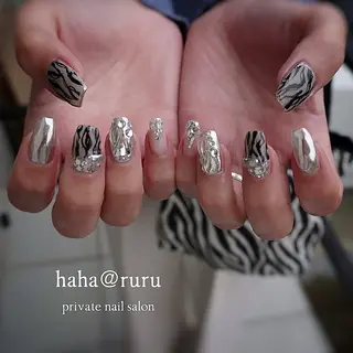 ネイル haha@ ruruのネイルデザイン