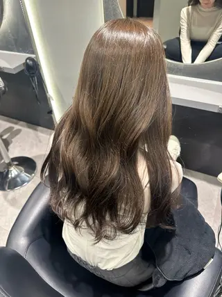 ロング カラー 韓国ヘア🎀艶髪 RISAのヘアスタイル