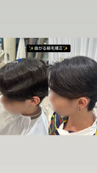 メンズ 🩵yui /毛流れパーマ🪽のヘアスタイル