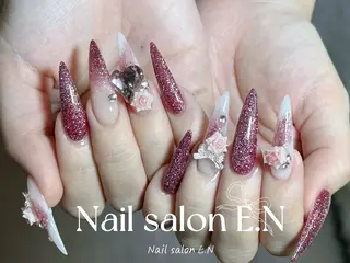 ネイル E.N🦋 長さ出し/持ち込みのネイルデザイン