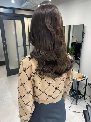 ロング カラー 髪質改善will hairdesignのヘアスタイル