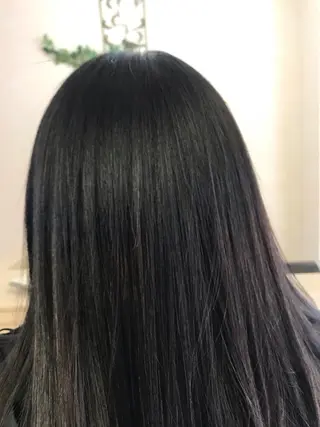 セミロング パーマ 桧山 真のヘアスタイル