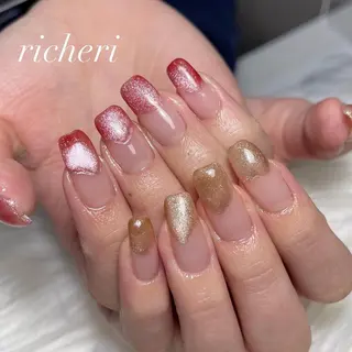 ミディアム ネイル richeri beautyのネイルデザイン