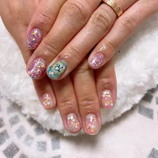 ネイル The Best Beauty受付担当のヘアスタイル