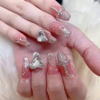 ロング 💜MIYA nail川崎店のネイルデザイン