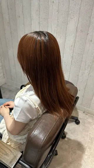 カラー 松本 羅華のヘアスタイル