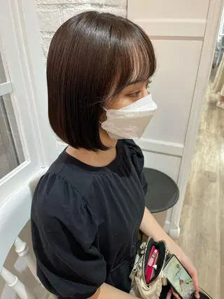 カラー 盛れる顔まわり✨🎀 モテカラー別所好葉のヘアスタイル