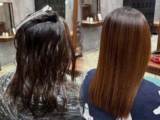 ロング パーマ 【ブリーチなし】 吉村　清志のヘアスタイル