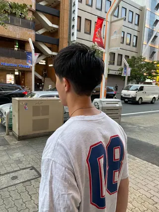 ショート メンズ misch by urban所属・髪質改善ストレート KENTOのヘアスタイル