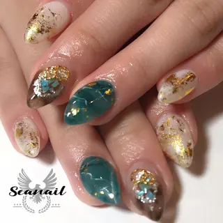 ネイル 小尾 栞のネイルデザイン