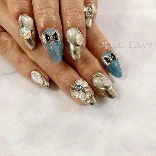 ネイル ネイルリボン 伊藤のネイルデザイン