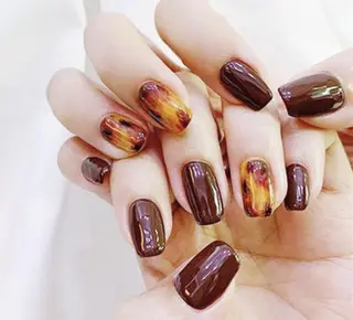 ネイル (∩_∩)ミモネイル /eyelashのネイルデザイン