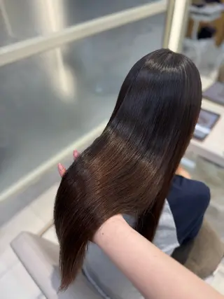 ロング ‎🤍透明感×ツヤ髪 / Saki‎🤍のヘアスタイル