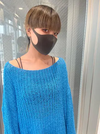 ショート ウルフカット／吉村 桃子のヘアスタイル