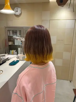 ミディアム HERMITAGE YUDUKIのヘアスタイル
