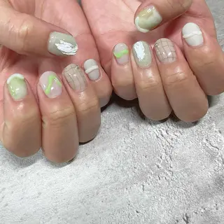 ネイル 東 千夏のネイルデザイン