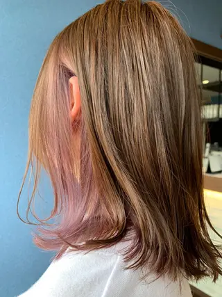 ミディアム ✨白髪ぼかし 🍀MINAKO☆のヘアスタイル