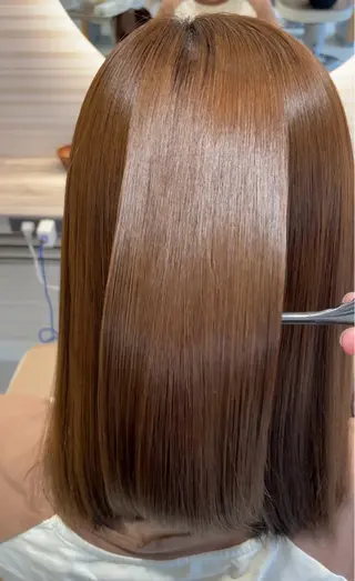 ミディアム 清水 香理のヘアスタイル