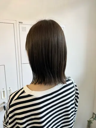 ミディアム 近藤 千裕のヘアスタイル