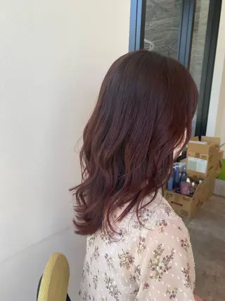 セミロング カラー オスズ 🎀´-のヘアスタイル