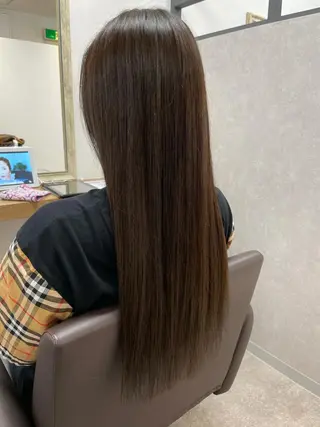 ロング カラー 髪質改善×METEO 店長 貞松直也のヘアスタイル