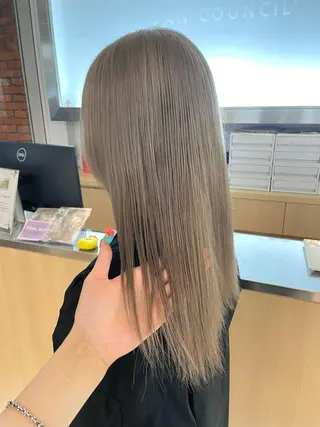 ロング nuu 栄所属・🧸SAKI🎀 韓国レイヤーのヘアスタイル