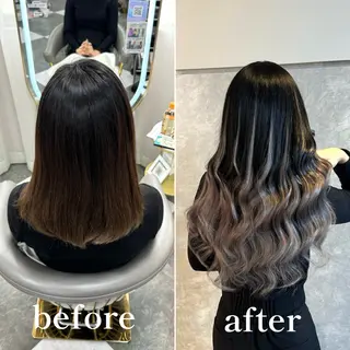 ロング ガルボヘアー心斎橋店所属・心斎橋/髪型整形美容 師/カット/カラーのヘアスタイル