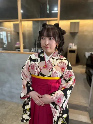 ヘアアレンジ アイラッシュ kanaのヘアスタイル