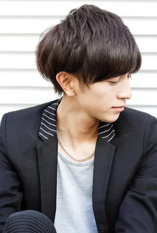 ショート カラー メンズ イズ ミのヘアスタイル